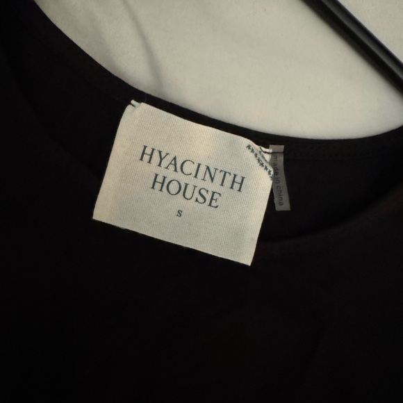 Black Fitted Sheer Puff Tulle Sleeve Darby Blouse Small - Picture 7 of 10